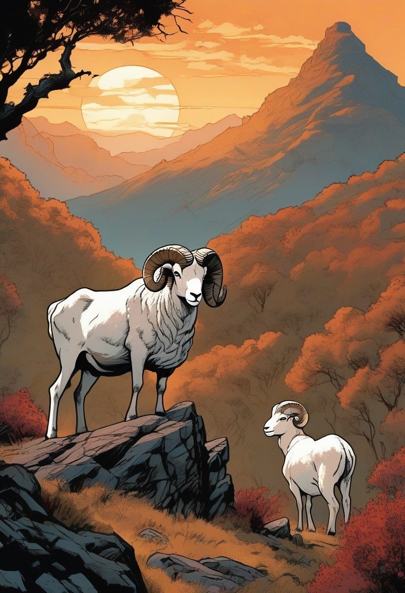 The Knife, Genesis 22:1–14, comic art