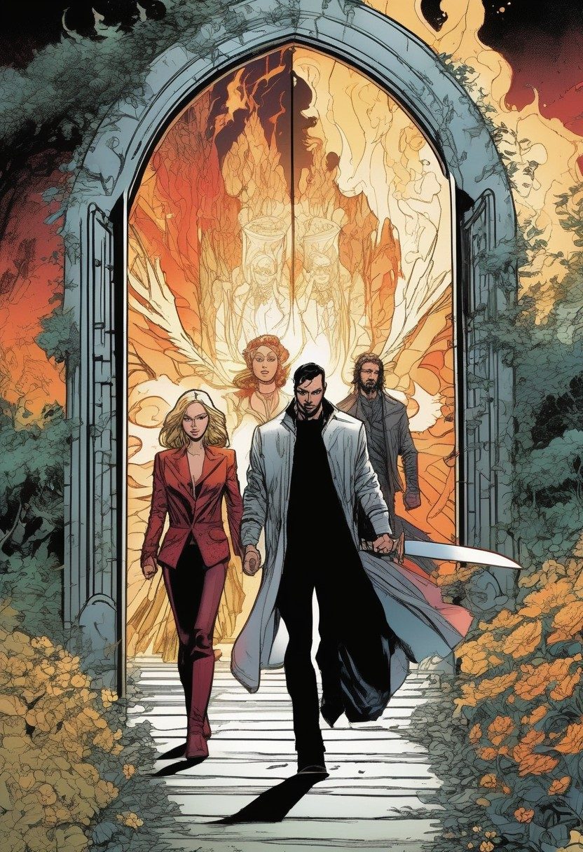 Exile, Genesis 3:14–24, comic art