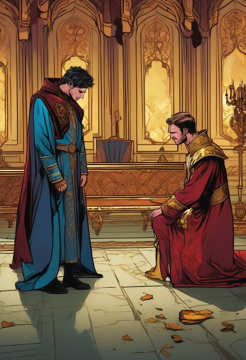 The King'S Table, 2 Samuel 9:1–13, comic art