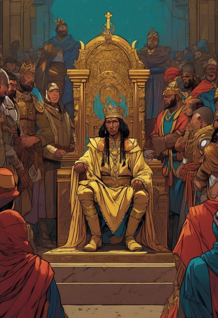No King But Yahweh, Judges 8:22–28, comic art