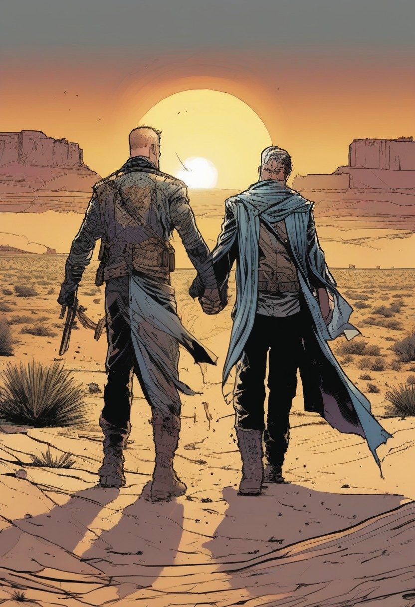 Brothers Again, Genesis 33:1–11, comic art