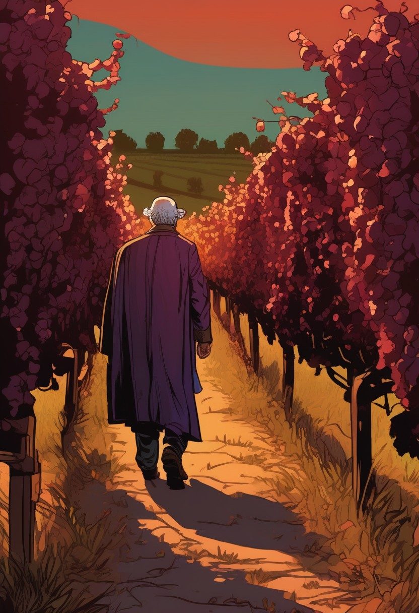 The Vineyard Shame, Genesis 9:18–29, comic art