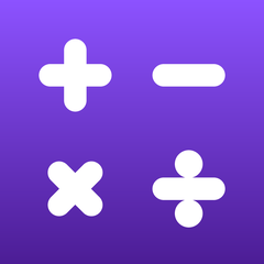 Timed math facts app icon